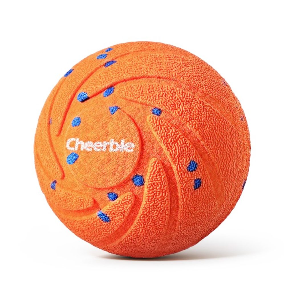 Cheerble Wicked Ball Air interaktivní hračka pro psy - oranžová