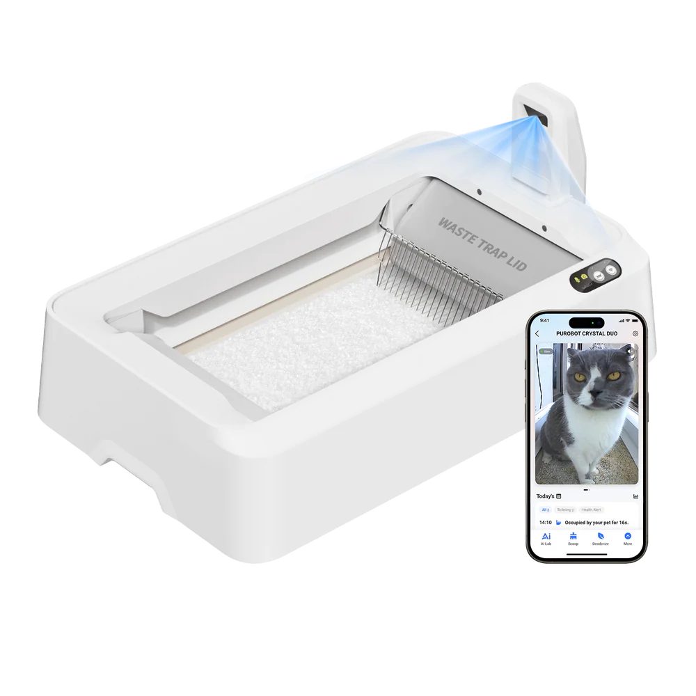 Petkit Purobot Crystal Duo | Toaleta pro kočky