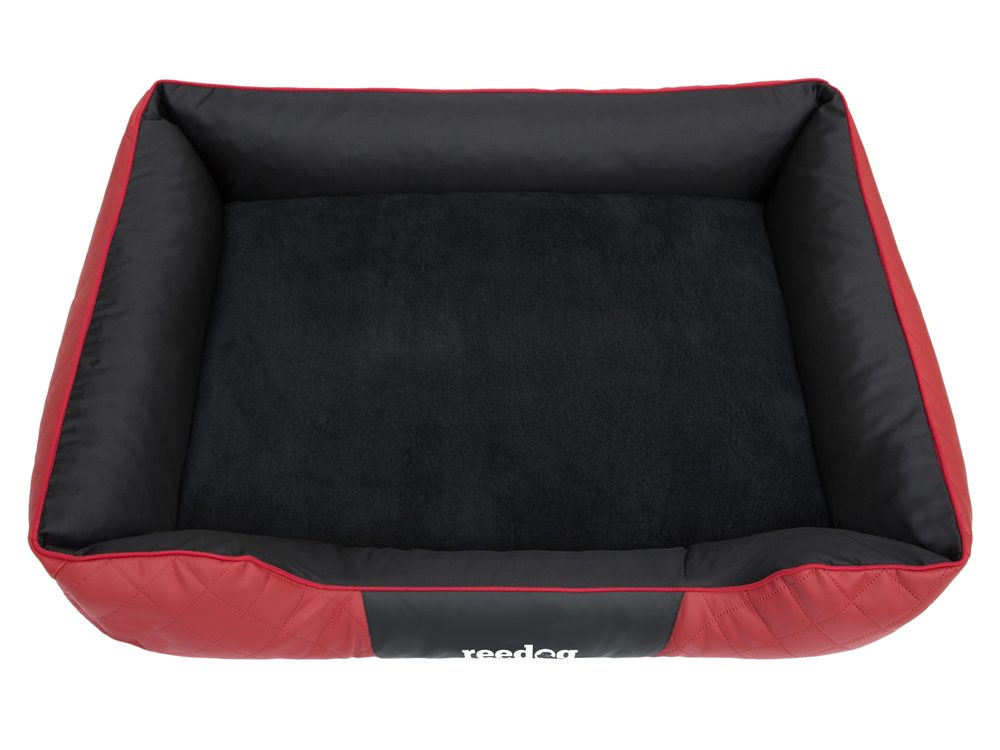 Pelech pre psa Reedog Red Luxus - 3XL.
Matrac pelešteku je veľmi príjemná a vášho psíka zahreje.

Výhodou je poťah, ktorý môžete prať v práčke.

 Výhody

kvalitný a odolný materiál
vhodné aj pre najvačšie plemená
vysoká a zateplená matrac
jedinečný design
môžete prať v práčke

 Nevýhody

žiadne

 Obsah balení

Pelech pre psa Reedog