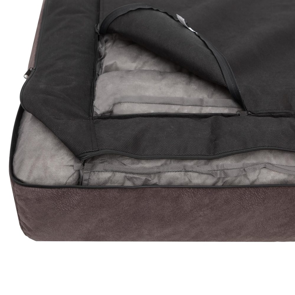 Reedog Best Dora Brown Pelech pre psa - XL.
Tento pelech je navrhnutý bez predných a bočných stien, takže poskytuje veľmi ľahký prístup (čo je výhodné najmä pre malé, staršie alebo hendikepované psy). 
 

Táto posteľ je k dispozícii v 3 veľkostiach.

Veľkosť L (80 x 53 cm) je vhodná pre malé psy: napr.