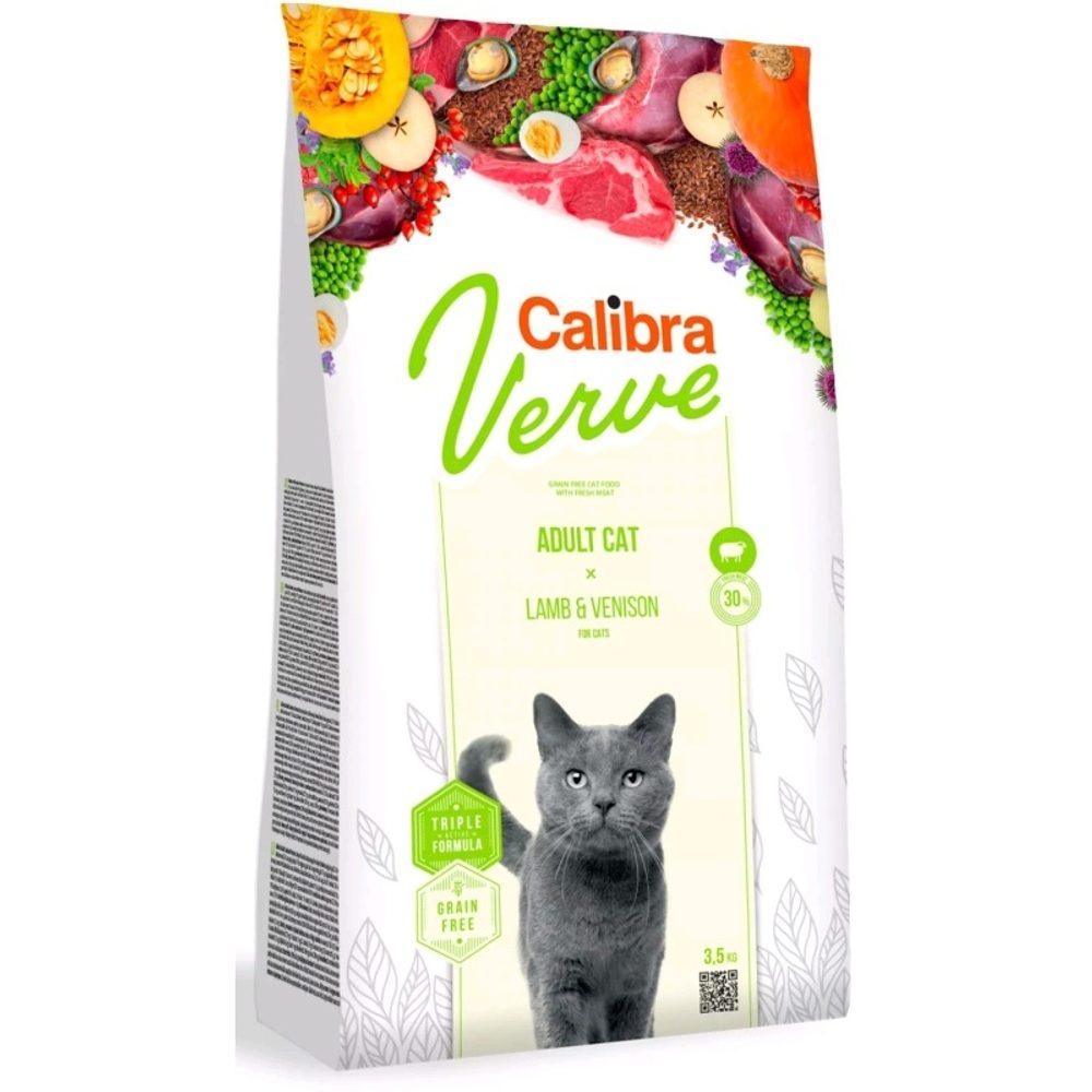 Calibra Cat Verve GF Adult Lamb & Venison (8+) 750 g