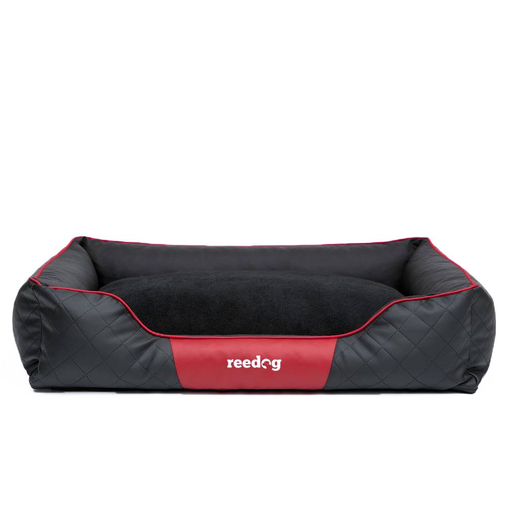 Pelíšek pro psa Reedog Black & Red Luxus - L