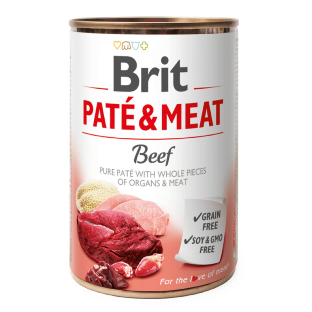 Brit konzerva Paté & Meat Beef 400 g | Konzerva pro psy