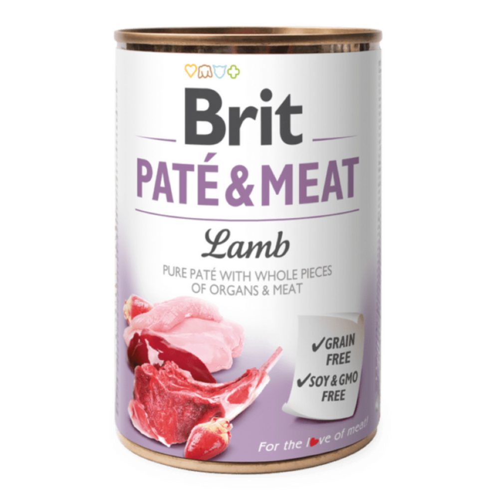 Brit konzerva Paté & Meat Lamb 400 g | Konzerva pro psy