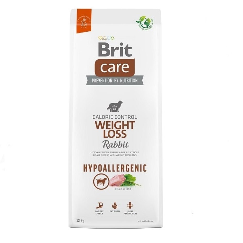 Brit Care Dog Hypoallergenic Weight Loss Rabbit 12 kg | Granule pro psy