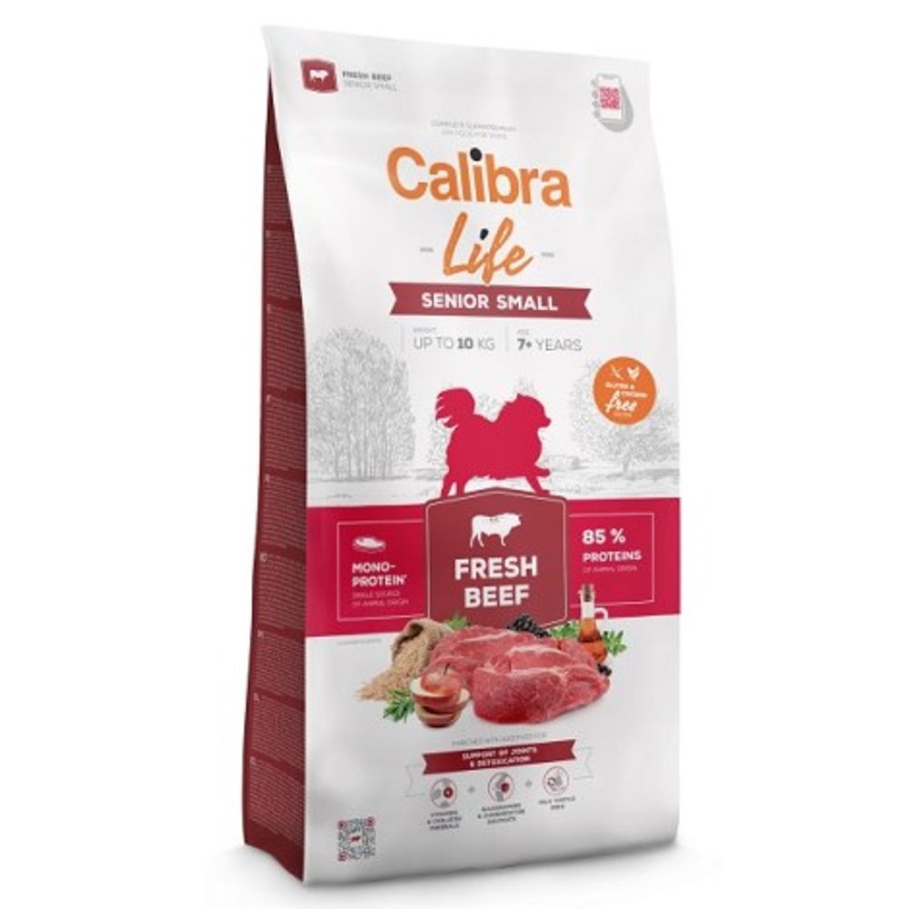 Calibra Dog Life Senior Small Fresh Beef 1,5 kg | Granule pro psy