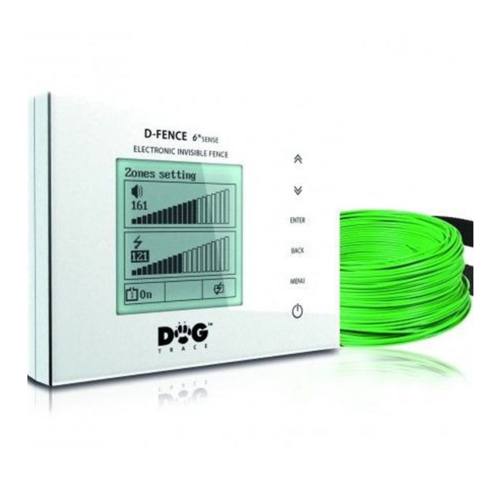 Dogtrace d-fence 2002 - bílý - elektronický ohradník, neviditelný plot pro psy
