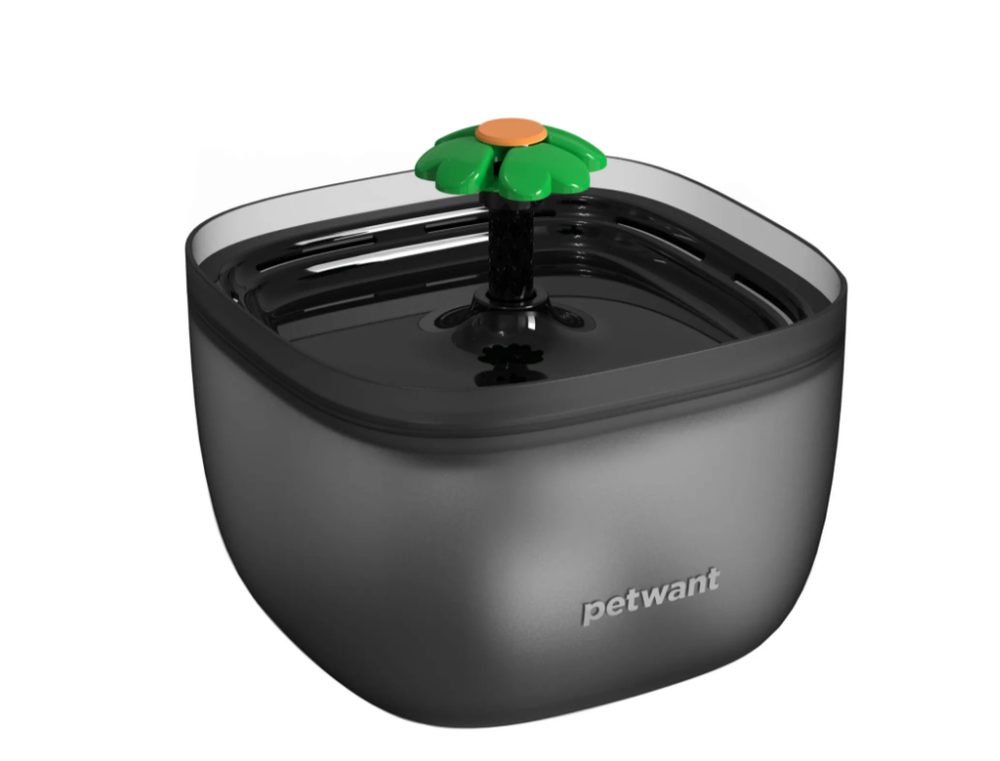 Petwant W7 | Fontána pro psy a kočky - černá