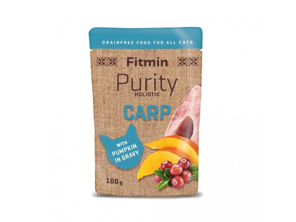 Fitmin Cat Purity kapsička Carp with pumpkin 100g | Kapsička pro kočky