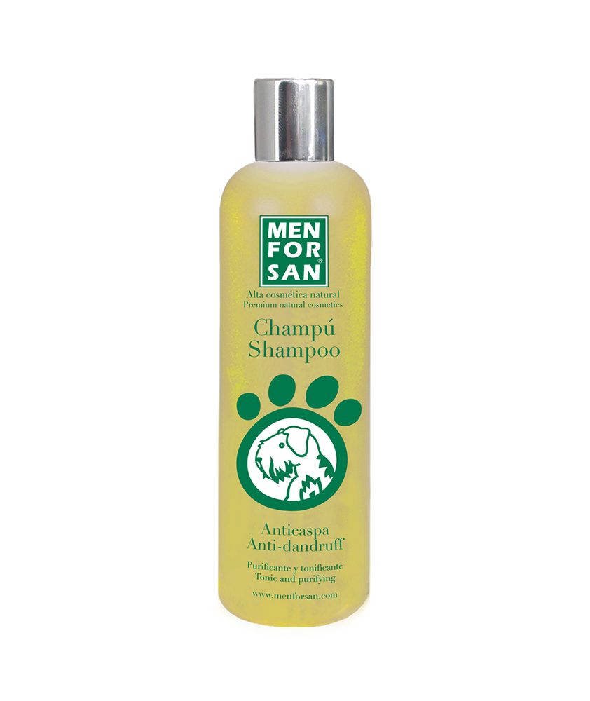 Menforsan přírodní šampon proti lupům s citronem pro psy, 300 ml