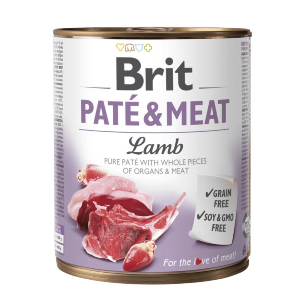 Brit konzerva Paté & Meat Lamb 800 g | Konzerva pro psy