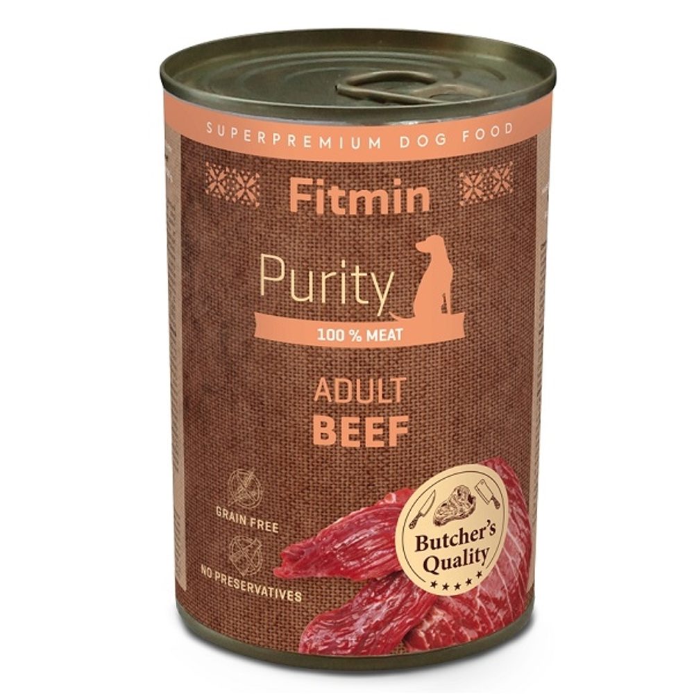 Fitmin Dog Purity konzerva Beef 400 g 	| Konzerva pro psy