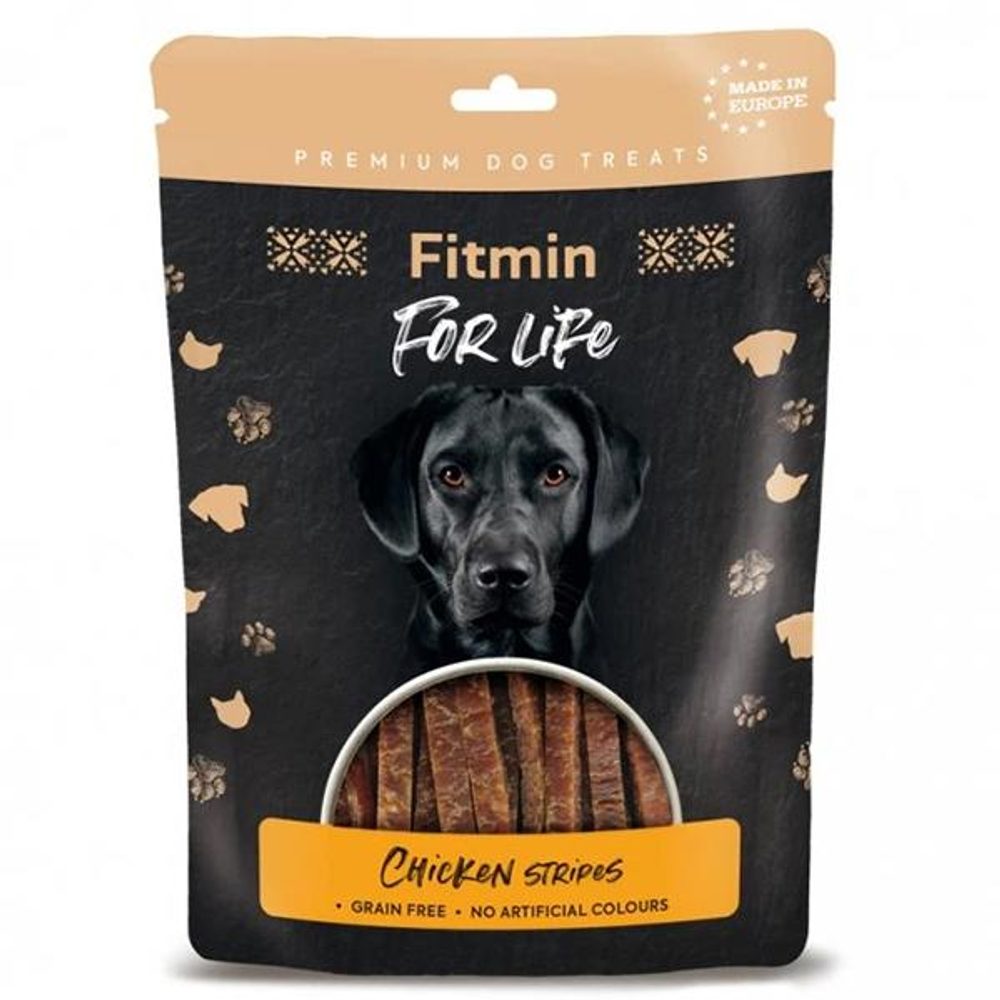 Fitmin dog For Life chicken stripes 70g | Pamlsky pro psy