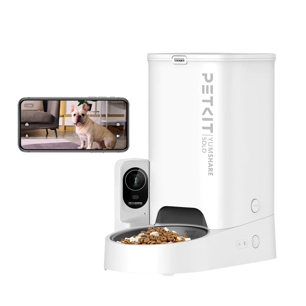Petkit YumShare Solo 3L | Chytrý automatický dávkovač krmiva s kamerou