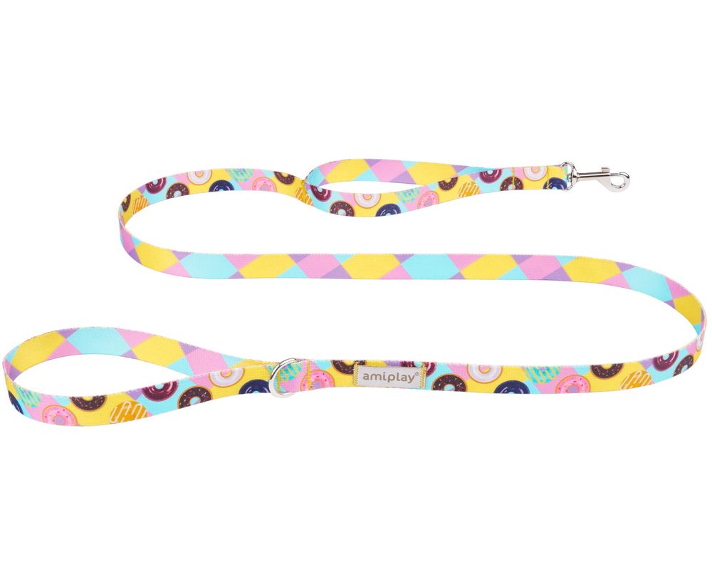 Amiplay Vodítko BeHappy Donut 150 cm | Vodítka pro psy - L