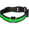 USED - Glowing battery collar Eyenimal green L