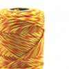 Electric fence cord , 2 mm diameter, yellow-orange