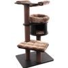 Flamingo Škrabací strom Raisa 2 Brown & Grey