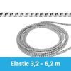 Fence gate, set for widths 3.2 - 6.2 m