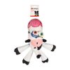 Hoefa Flamingo cow, plush squeaky toy, 34 cm