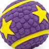 Reedog star ball, squeaky latex toy