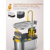 Petwant PWS 117 Stainless steel fountain with faucet for pets