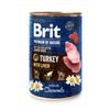 Brit konzerva Premium by Nature Turkey & Liver 400 g