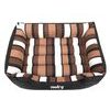 Legowisko dla psa Reedog Comfy Black & Strips