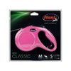 Hundeleine FLEXI Classic New Draht rosa M 5m /20kg