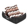 Legowisko dla psa Reedog Comfy Black & Strips
