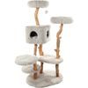 Flamingo Cat Scratching Post Yuna White