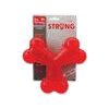 Hračka DOG FANTASY Strong kost gumová trojramenná červená 15,2 cm