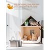 Petwant PWS 117 Stainless steel fountain with faucet for pets