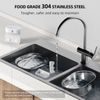 UahPet Pro Edelstahl-Brunnen für Haustiere