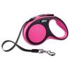 Hundeleine FLEXI Comfort New Band Rosa S 5 m/ 15 kg