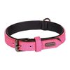 Collar de piel Flamingo Leza rosa