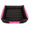 Pelíšek pro psa Reedog Comfy Black & Pink