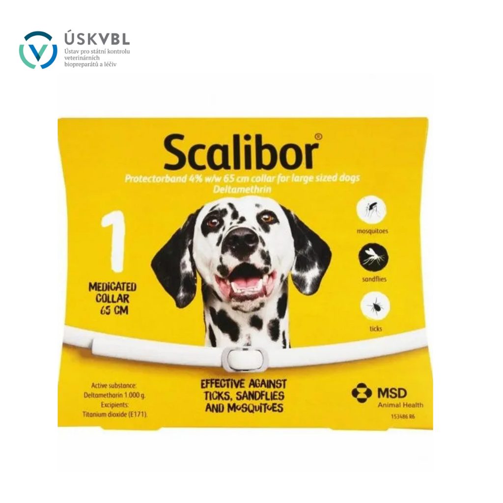 Scalibor anti-parasite collar for dogs 65 - Antiparasitic collars -  Electric-Collars.com