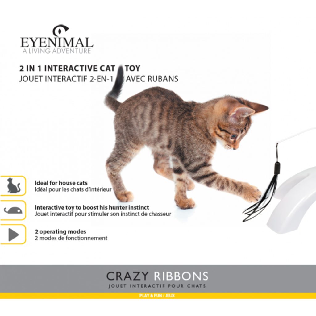 EYENIMAL Crazy Ribbons - For cats - Electric-Collars.com
