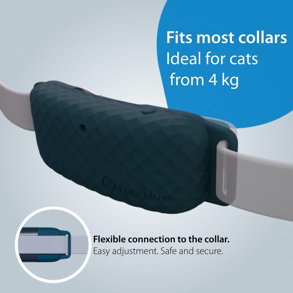 Tractive GPS CAT 4 LTE - Activity tracker and monitor for cats Tractive - Electric-Collars.com