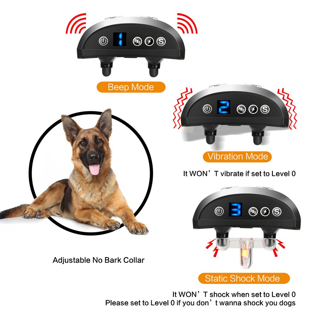 Patpet B110S Designer anti bark collar