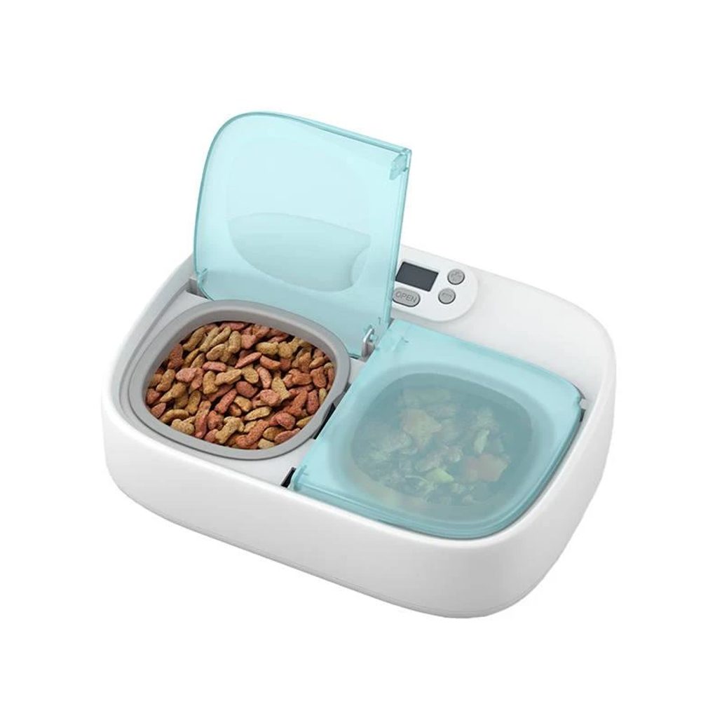 Automatic cooling bowl for two portions Petoneer Automatic bowls Electric Collars