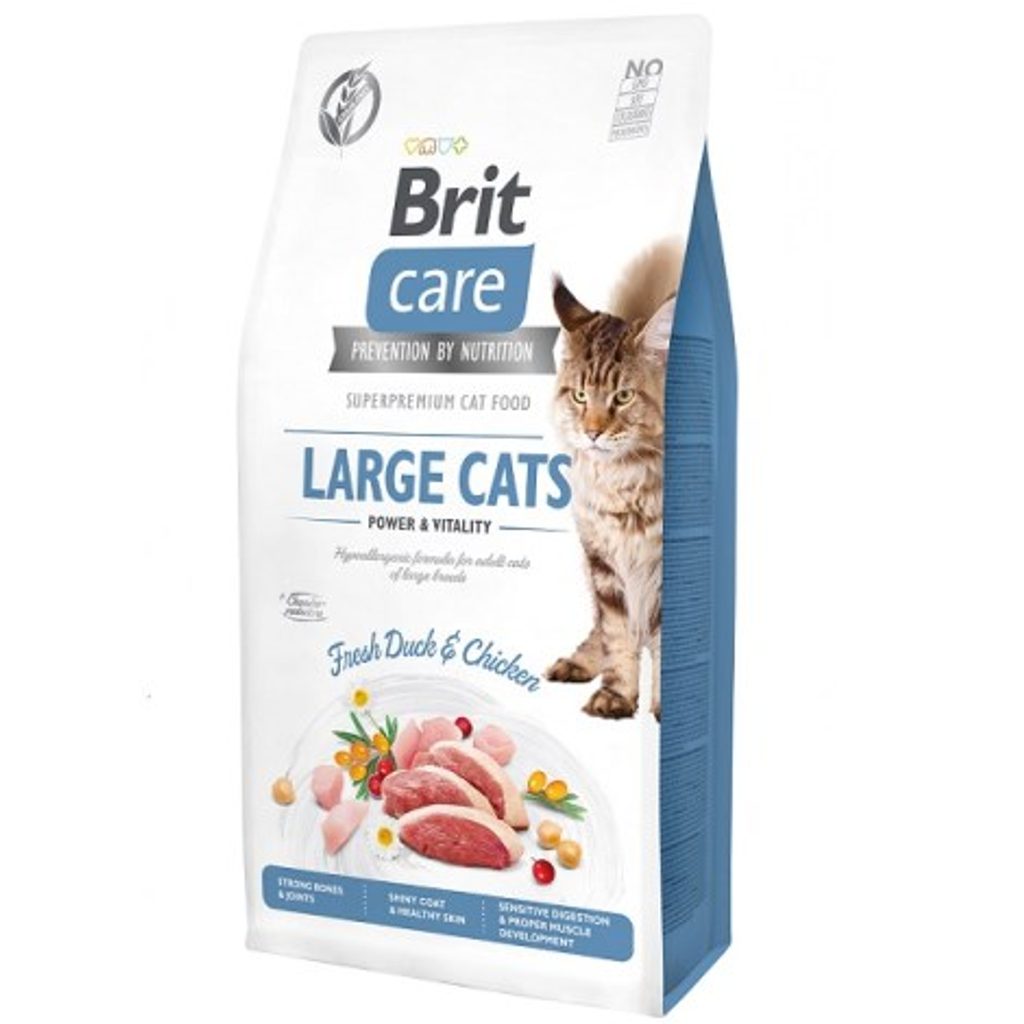 Brit Care Cat Grain-Free Large cats Power Vitality kg Dry