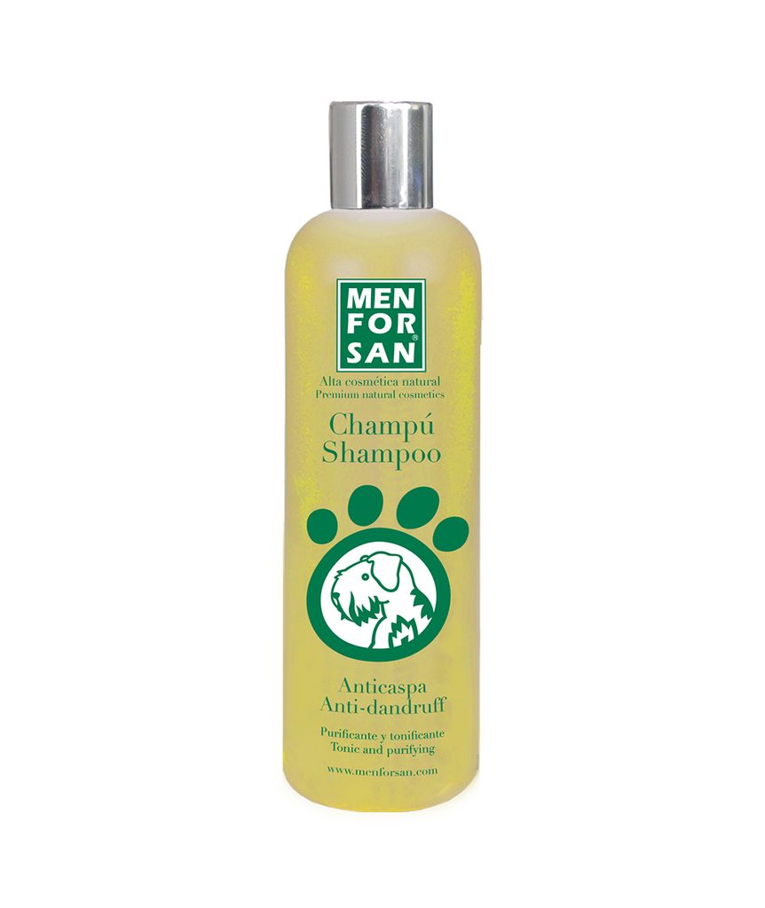 Menforsan natürliches Anti-Schuppen-Shampoo mit Zitrone für Hunde, 300 ml -  Menforsan - Elektro-Halsbander.de