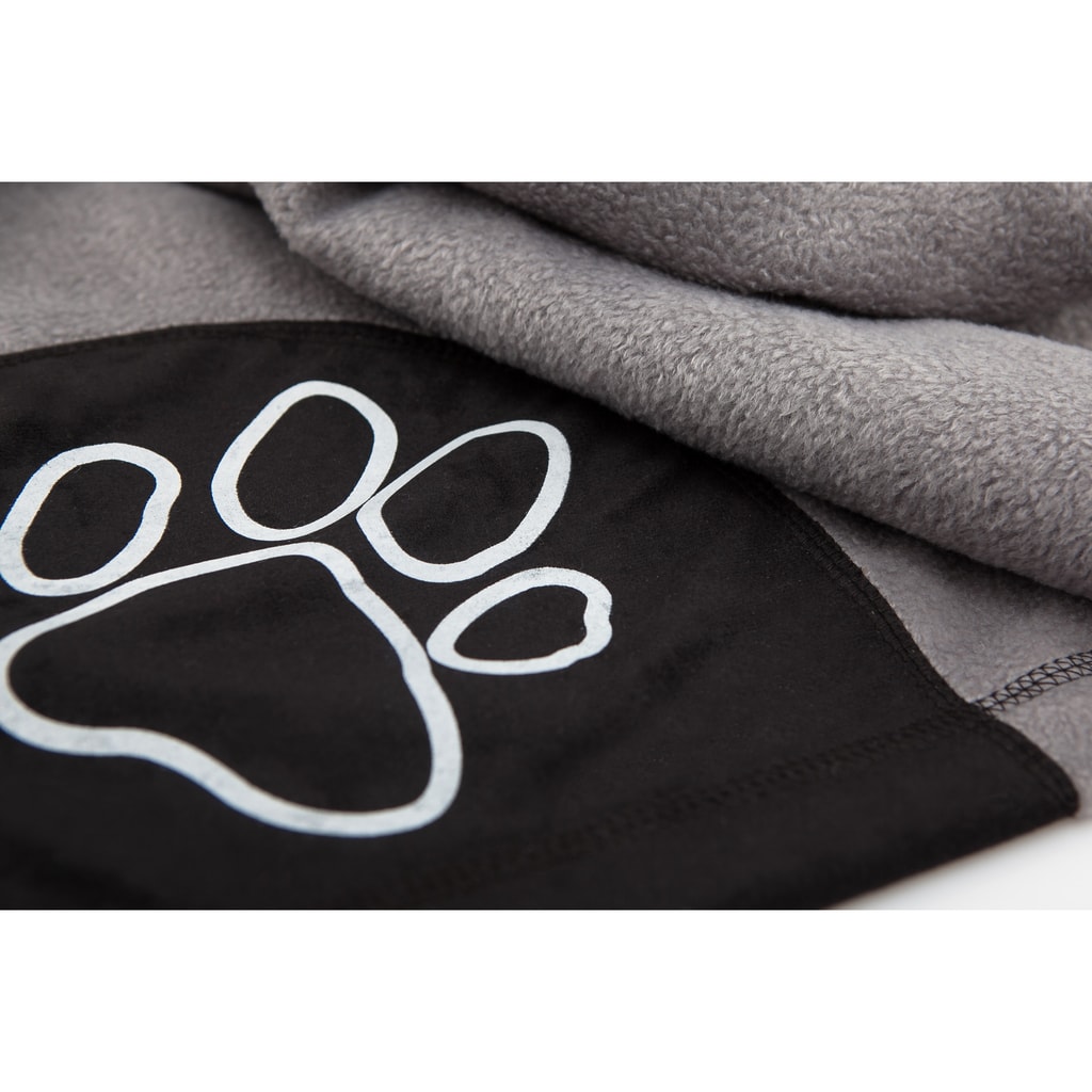Dog blanket Reedog Grey Paw - Blankets for dogs - Electric-Collars.com