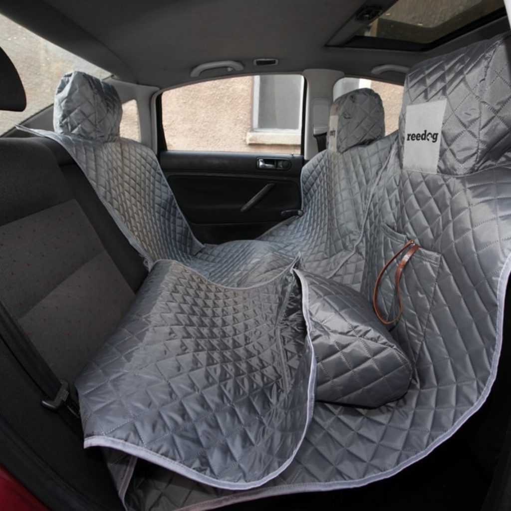Car seat cover for dogs - gray - Car covers 