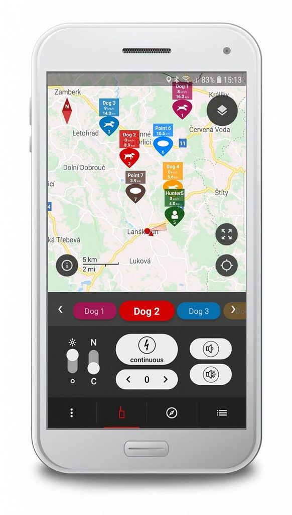 Dogtrace DOG GPS X30T orange - s výcvikovým modulom - GPS obojky pre psov -  Elektricke-Obojky.sk ®