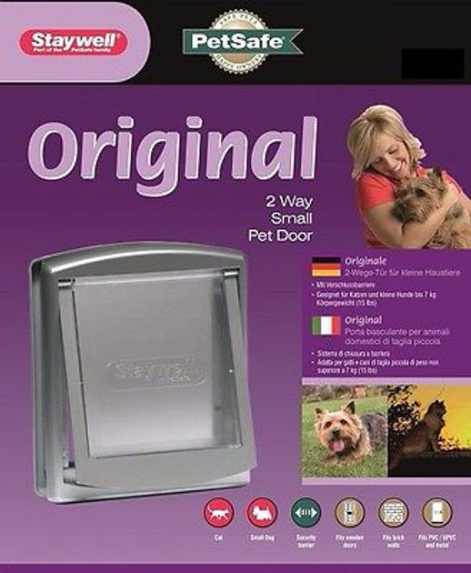 Cat Petsafe Dog Flap Staywell Original 2 Way Pet Door White Small 