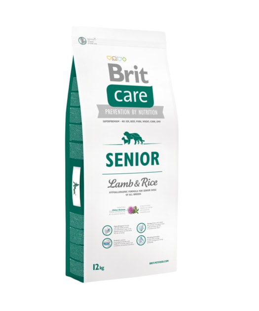 brit care lamb & rice senior