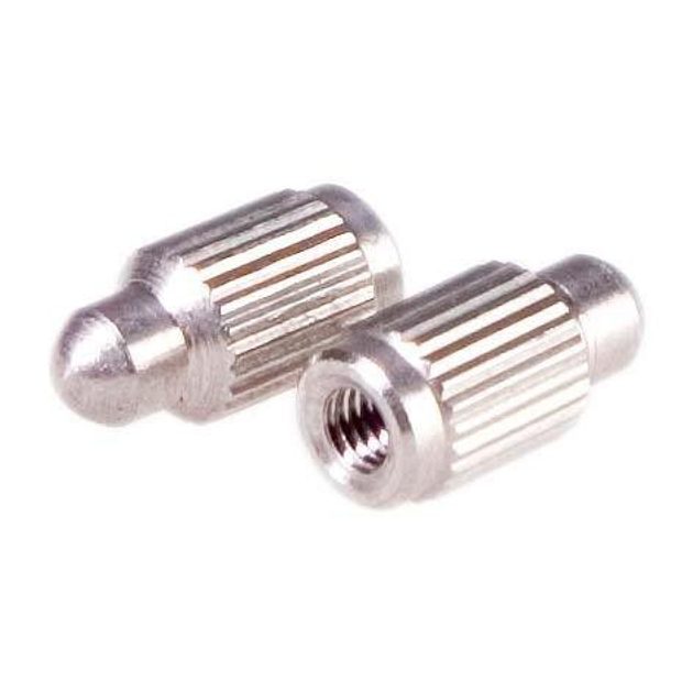 Hartmetall Kontaktpunkte Für Messzeiger – 2 Mm Kugel, 44,5 Mm Lang, M1.6 Gewinde